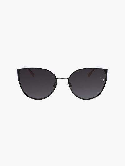 Calvin Klein Táskák & Kiegészítők HU794990 | Calvin Klein Tea Cup Női Napszemüveg Fekete / Fehér
